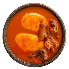 Fufu with Light Soup