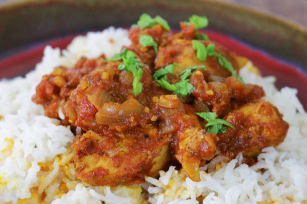 Plain Rice with Stew